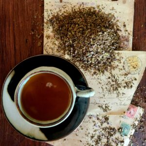 Ondée Verte avec tasse