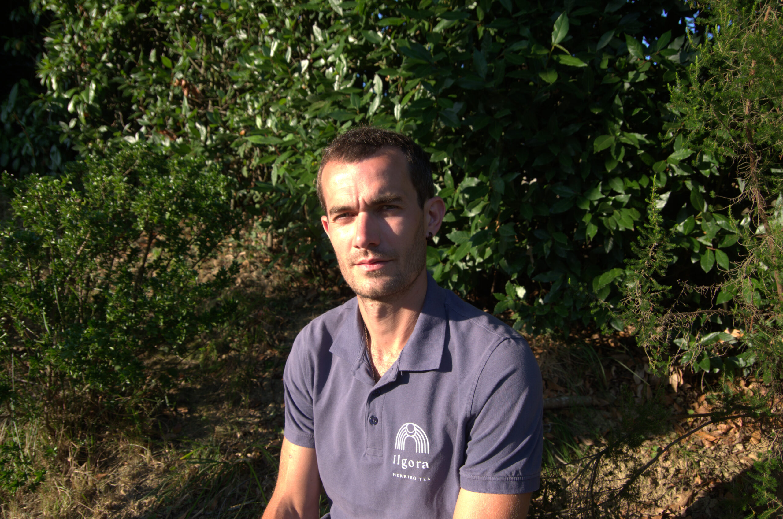 Mikel Esclamadon, fondateur d'Ilgora Herriko Tea, Ustaritz