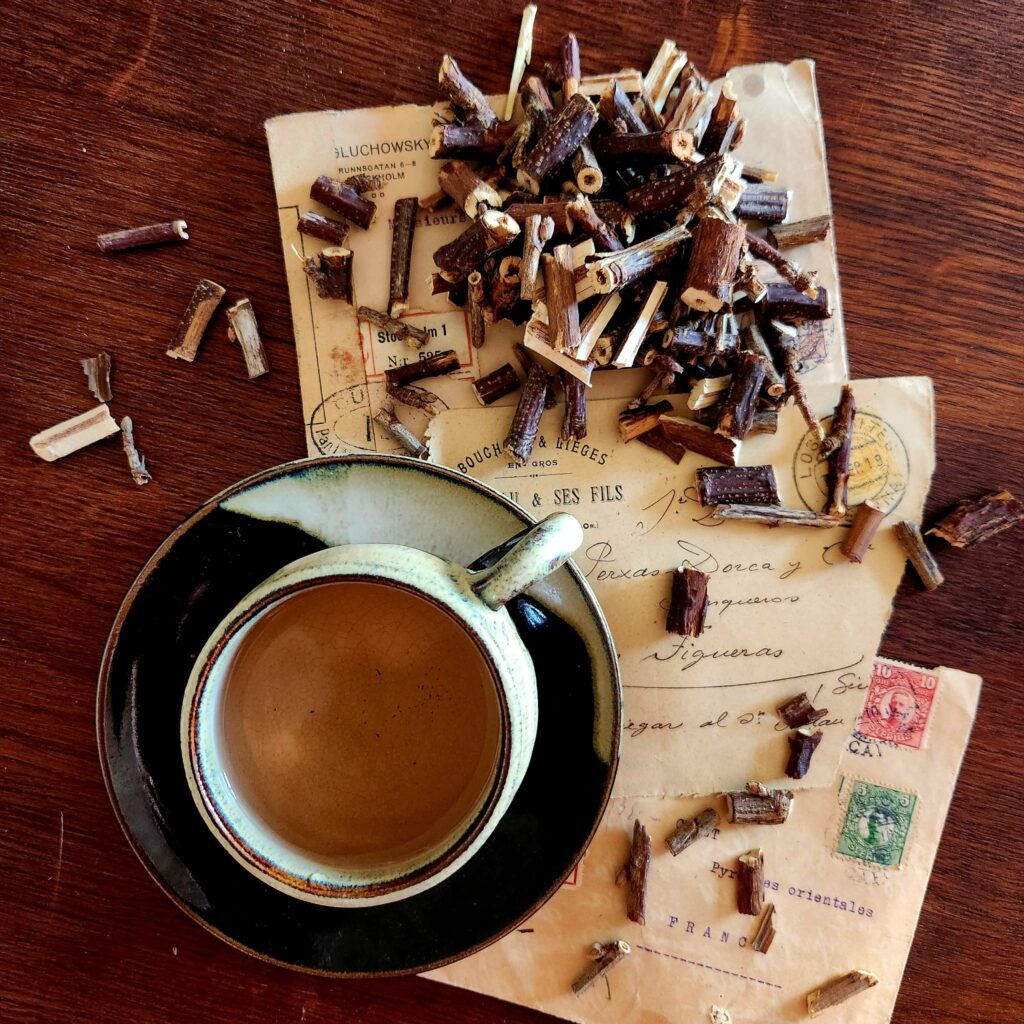 Tison du Cassissier avec tasse