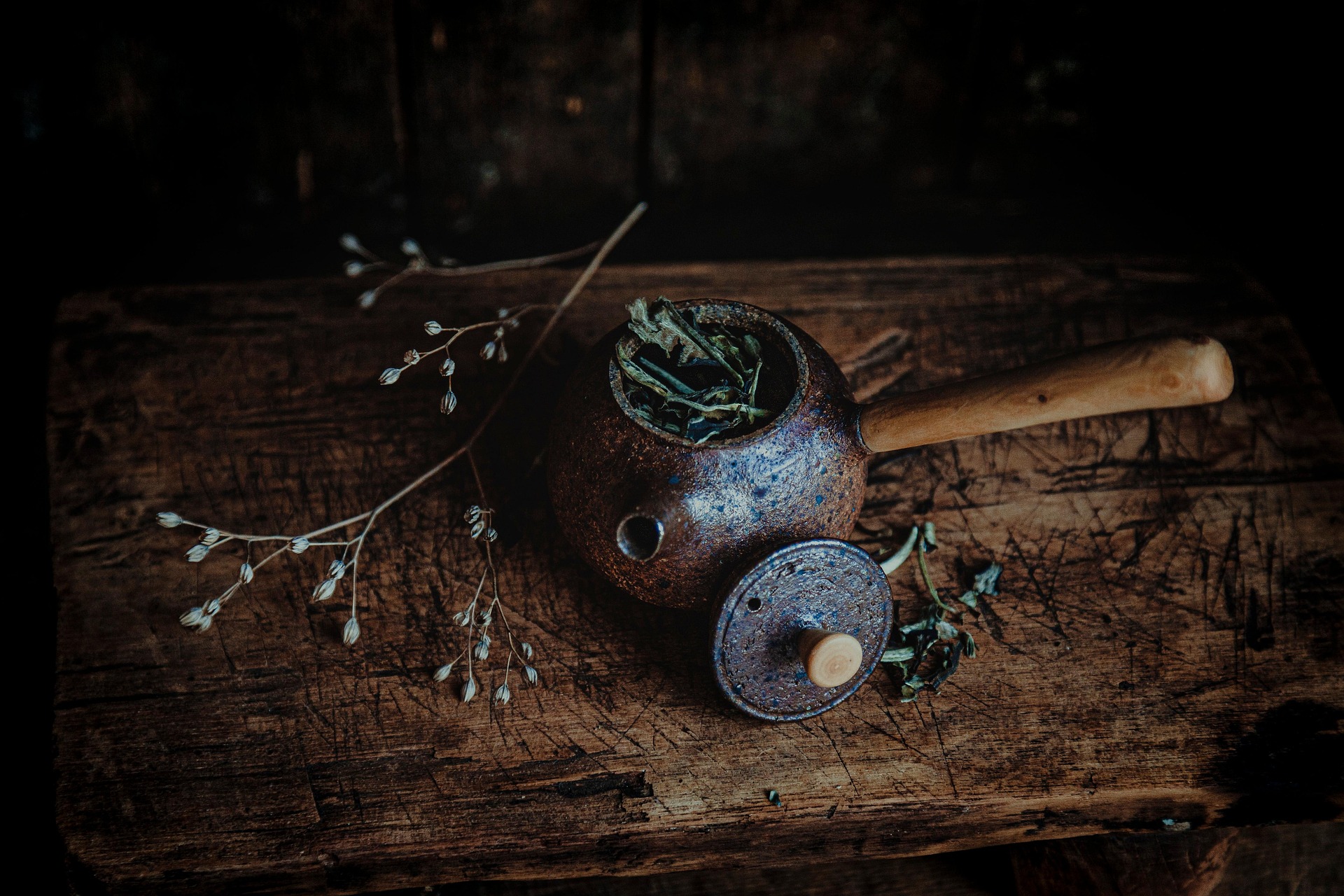 Kyusu, théière japonaise traditionnelle pour les thés verts