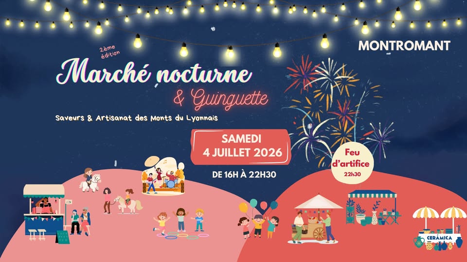 Marché nocturne de Montromant