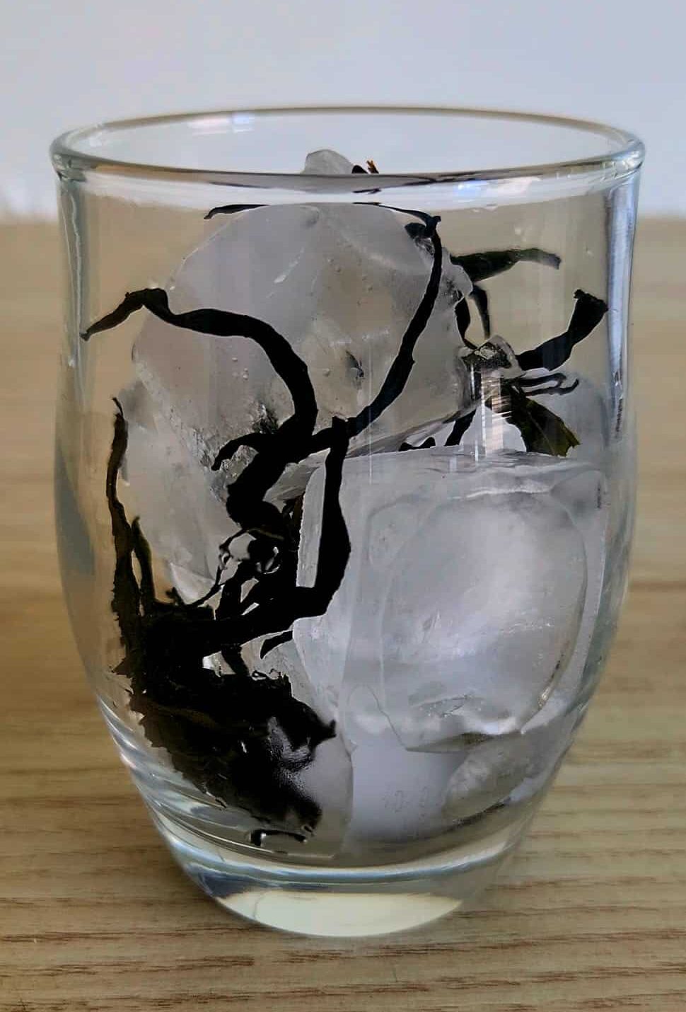 Verre koridashi glaçons Antique Thé